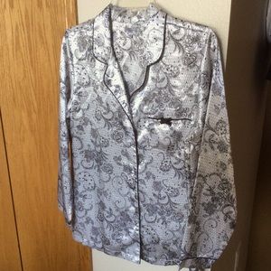 Chanteuse Intimates Satin Pajama Set, Sz S